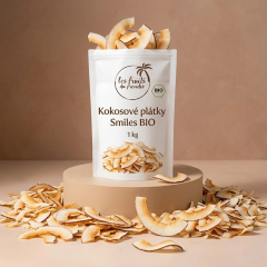Kokosové plátky - Smiles BIO 200 g